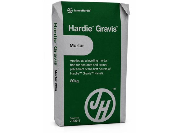james hardie gravis mortar 20kg bag